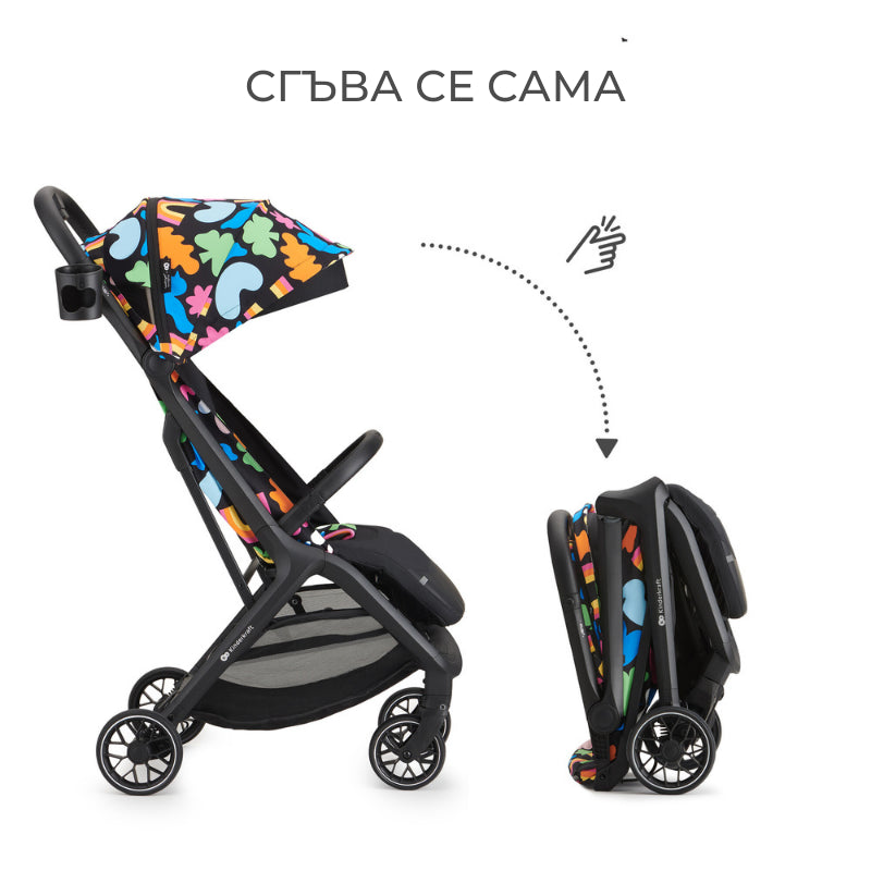 Бебешка Количка Kinderkraft Nubi 2, Happy Shapes --- BebeMama