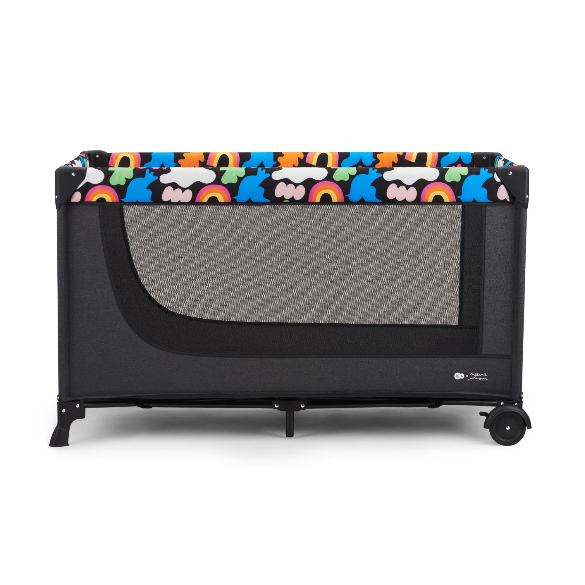 Бебешка Преносима Кошара Kinderkraft Joy 2, Happy Shapes