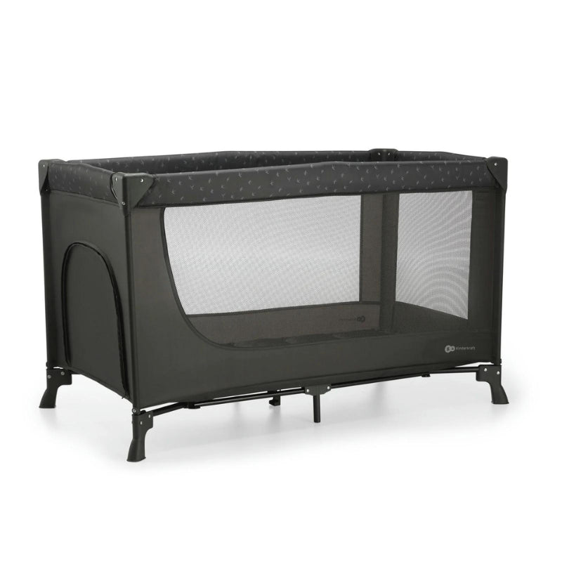 Tarc de joacă portabil pentru bebeluși Kinderkraft Joy Light, gri