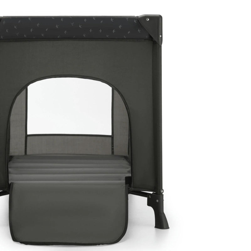 Tarc de joacă portabil pentru bebeluși Kinderkraft Joy Light, gri