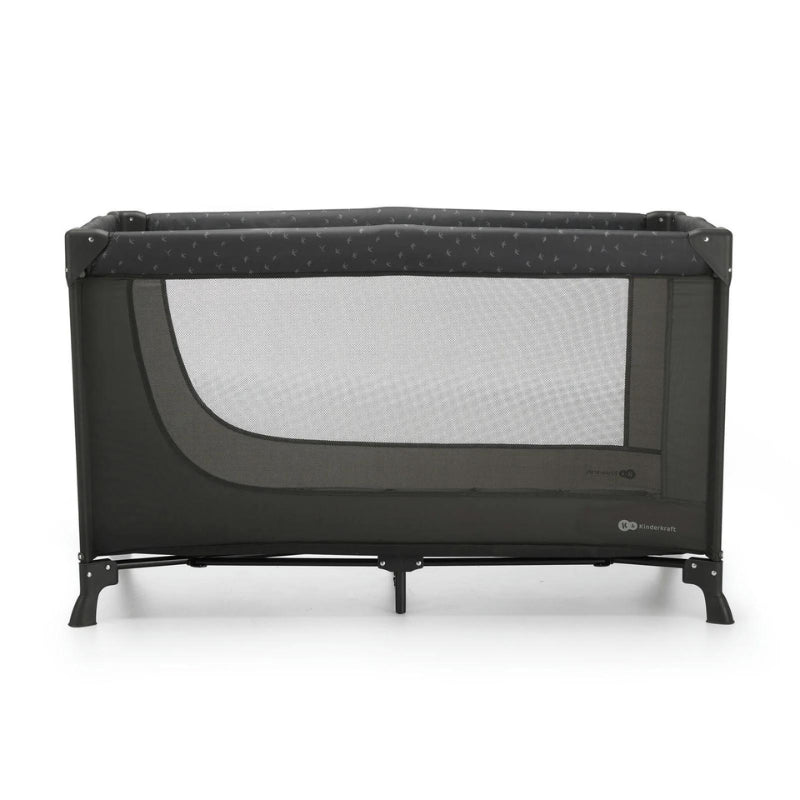 Tarc de joacă portabil pentru bebeluși Kinderkraft Joy Light, gri