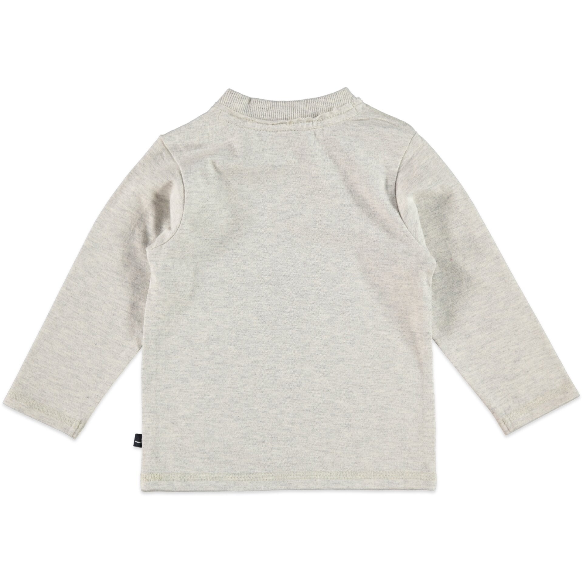 Бебешка Блуза С Дълги Ръкави В Сив Цвят, 74 См. 7 12 М. Babyface