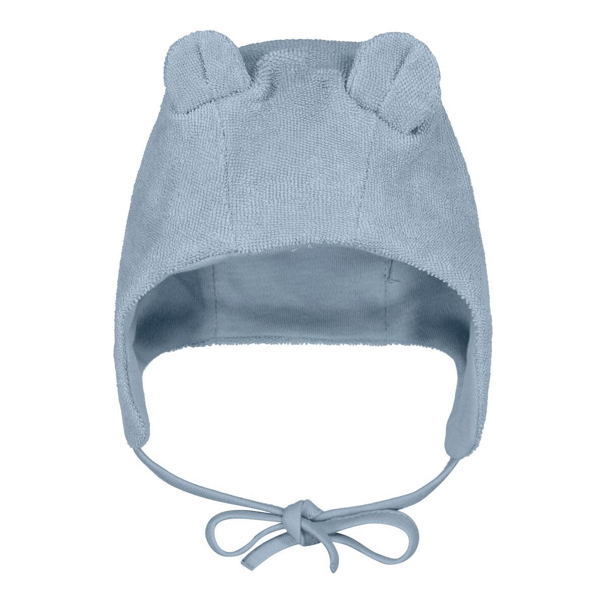 Бебешка Шапка Фроте, Цвят Син, Bio Baby