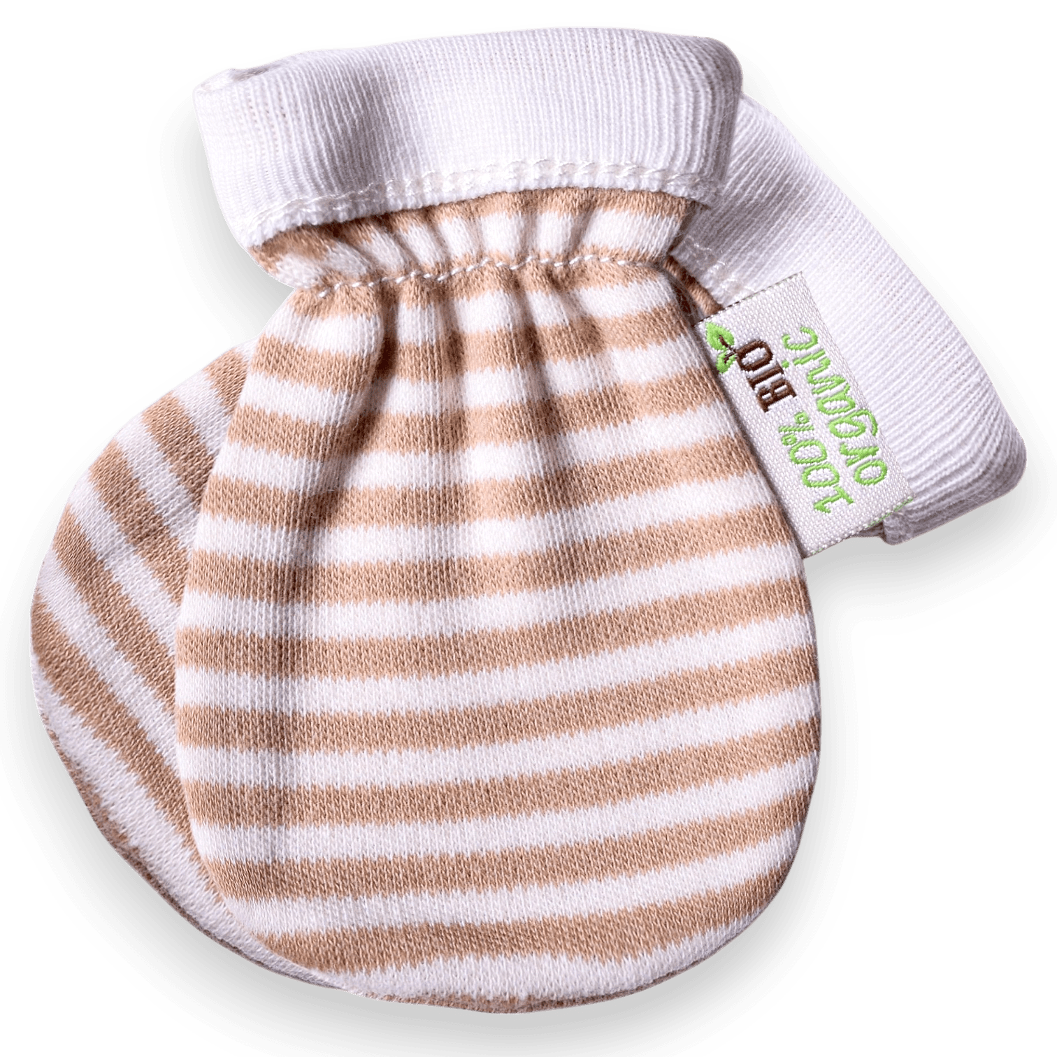 Бебешки Ръкавички От Органичен Памук На Райе, Bio Baby