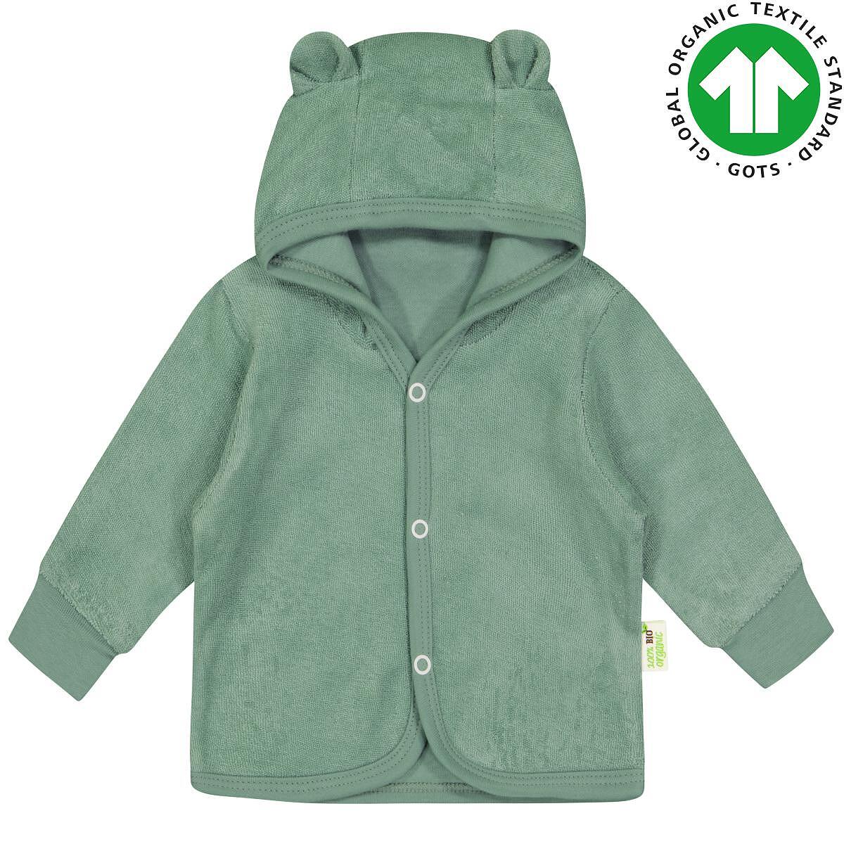 Бебешки Суитшърт С Ушички От Памучно Фроте, 86 См. 12 18 М. Bio Baby