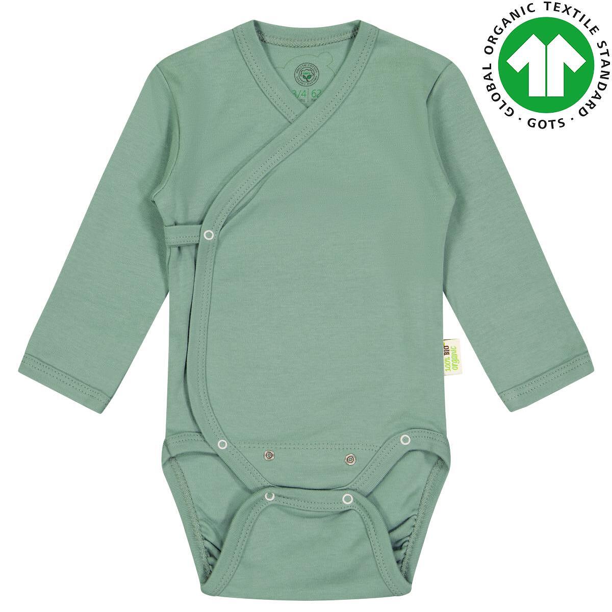 Бебешко Боди 100% Органичен Памук, 74 См. 6 9 М. Bio Baby