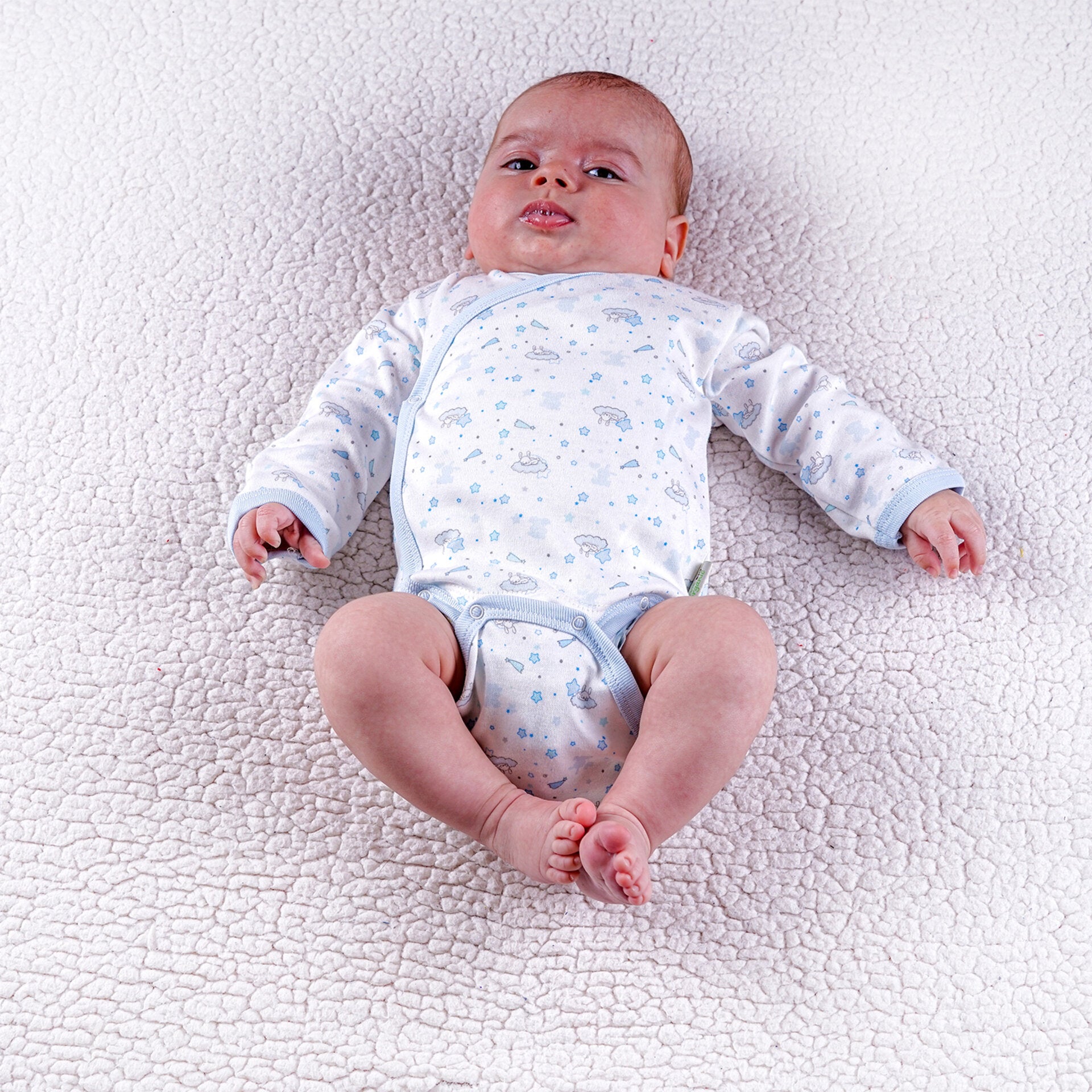 Бебешко Боди Прегърни Ме От 100% Органичен Памук, 74 См. 6 9 М. Bio Baby