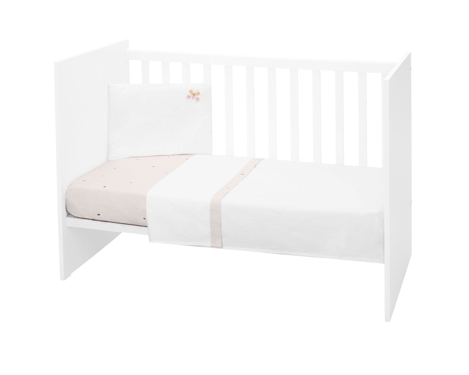 Set de lenjerie de pat pentru bebeluși 3 piese Stil european 70/140 Hedge-Hugs