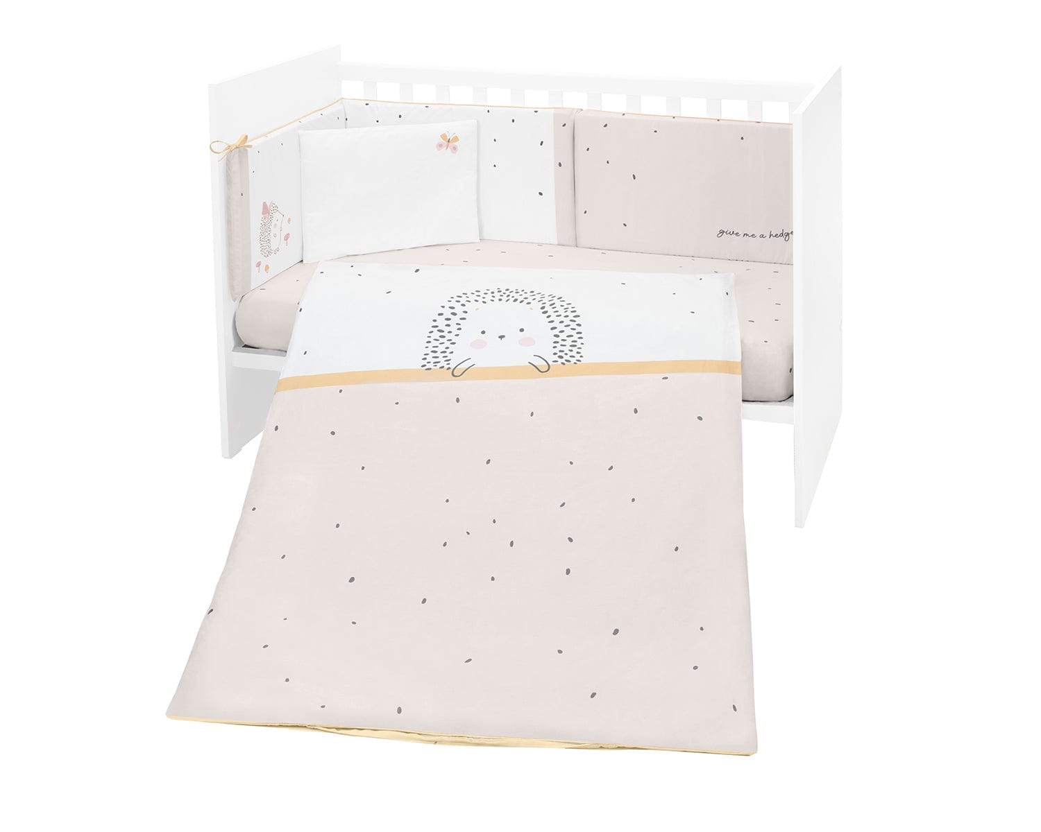 Бебешки Спален Комплект 6 Части 60/120 Hedge-Hugs
