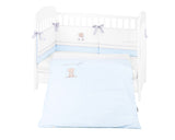 Бебешки Спален Комплект С Бродерия 2 Части Eu Style 60 120 Dream Big Blue Kikkaboo