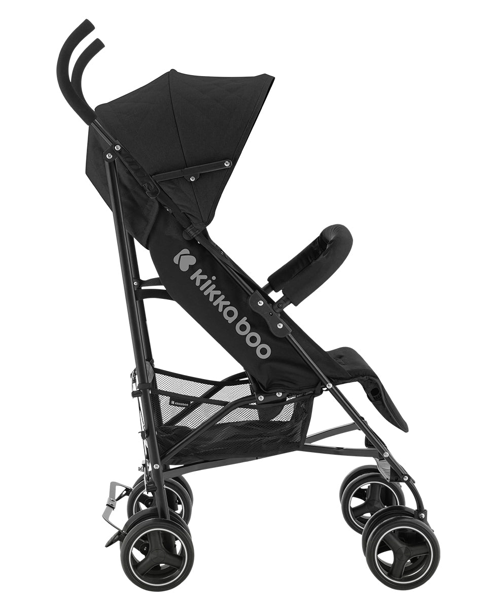 Cărucior compact de vară Beetle Negru 2023