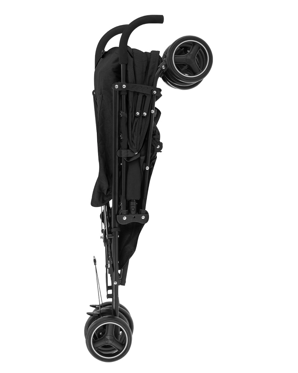 Cărucior compact de vară Beetle Negru 2023