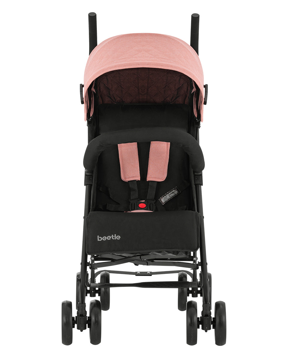 Cărucior compact de vară Beetle Pink 2023