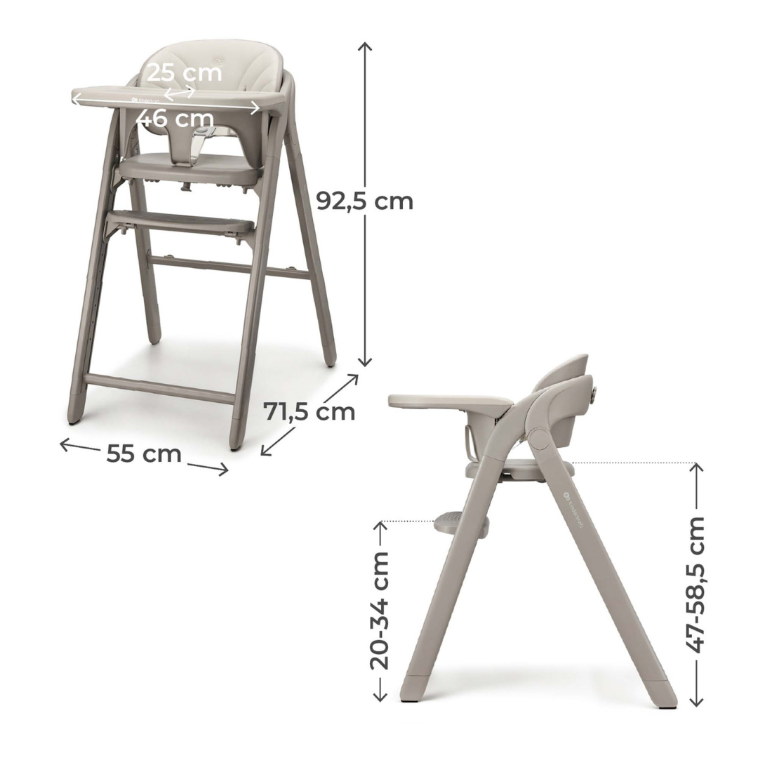 Tino Столче За Хранене Beige Kinderkraft