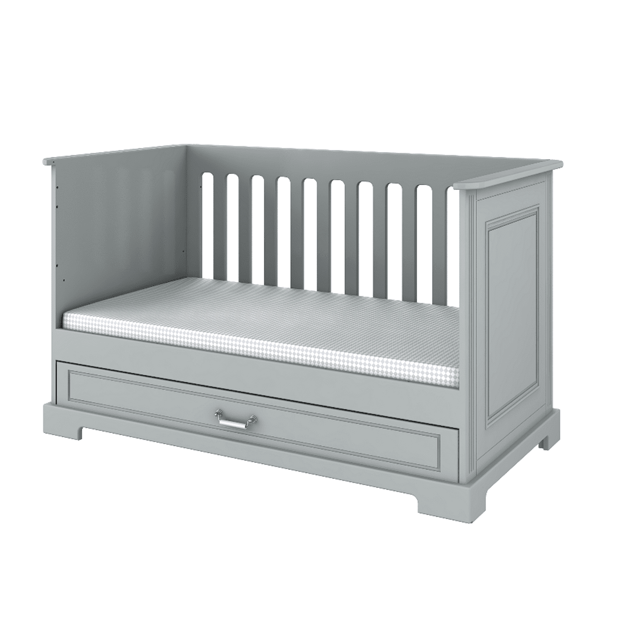Бебешко Легло Ines 70x140см. Neutral Gray Bellamy
