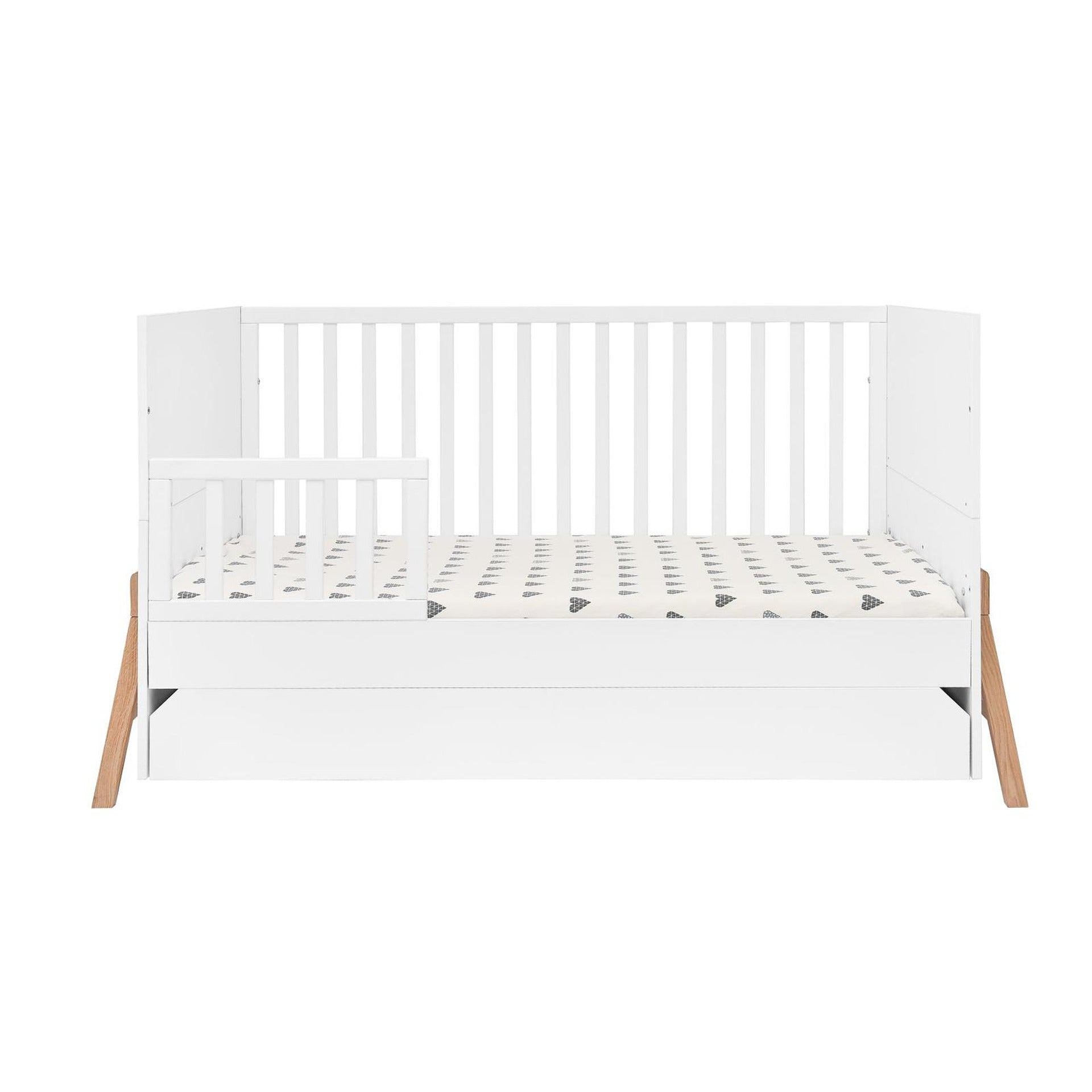 Бебешко Легло Lotta 70x140см. White Matt Oak Bellamy