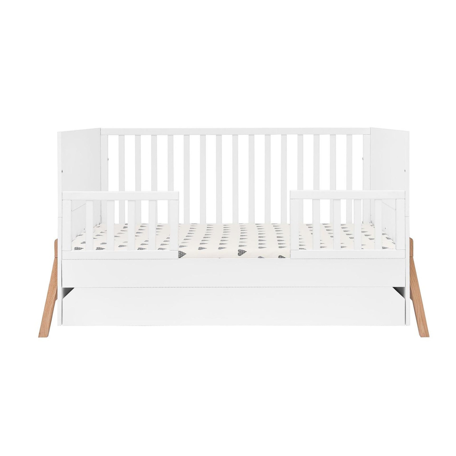 Бебешко Легло Lotta 70x140см. White Matt Oak Bellamy