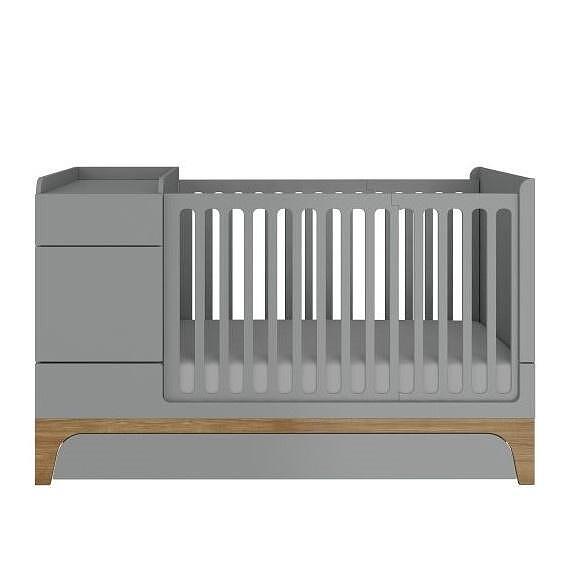 Бебешко Легло Up! 70x120 160см. Grey Bellamy