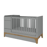 Бебешко Легло Up! 70x120 160см. Grey Bellamy