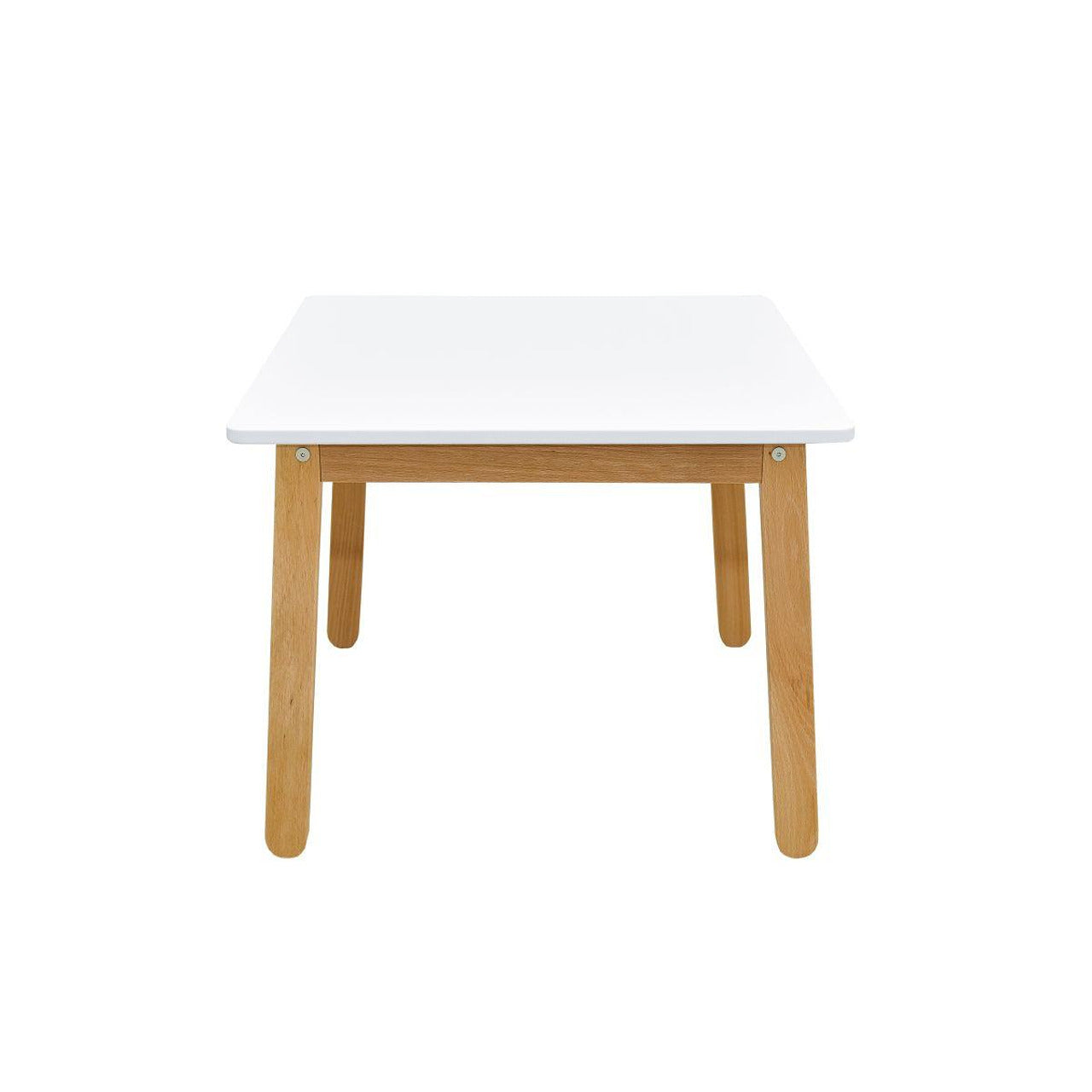 Дървена Детска Маса Woody Timeless White Bellamy
