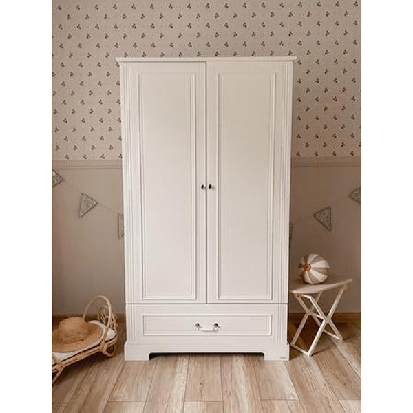 Детски Гардероб С Две Врати Ines Elegant White Bellamy