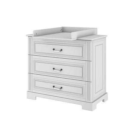 Детски Скрин С Три Чекмеджета Ines Elegant White Bellamy