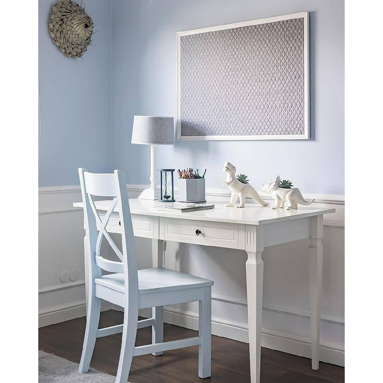 Детско Бюро С Две Чекмеджета Ines Elegant White Bellamy