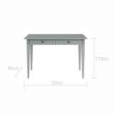 Детско Бюро С Две Чекмеджета Ines Neutral Grey Bellamy