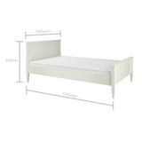 Детско Легло Ines 120x200 См. Elegant White Bellamy