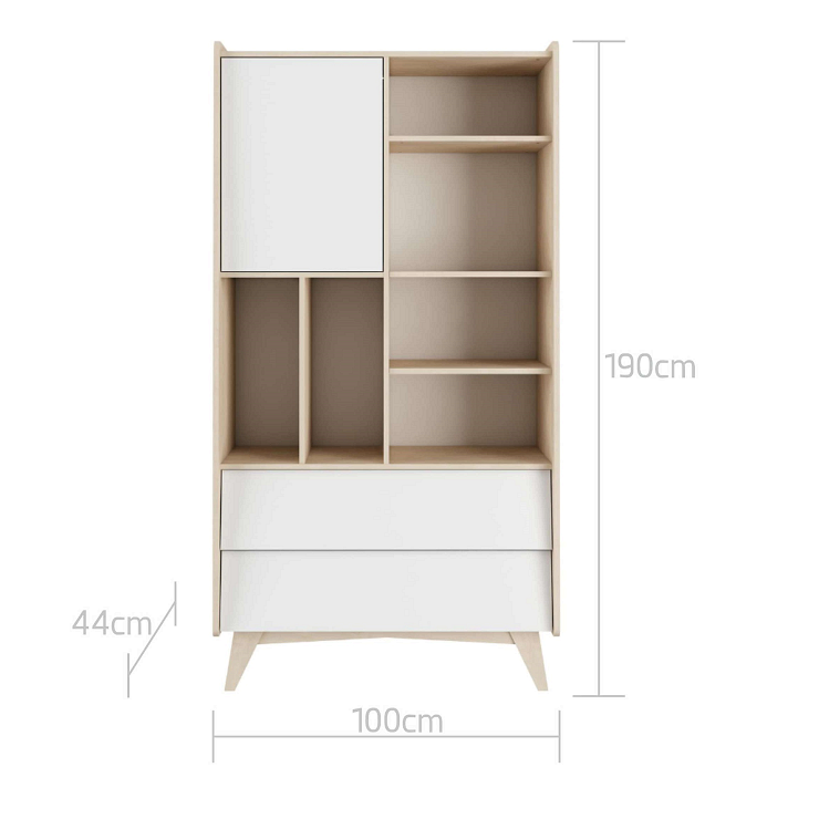 Етажерка За Книги So Sixty White Bellamy