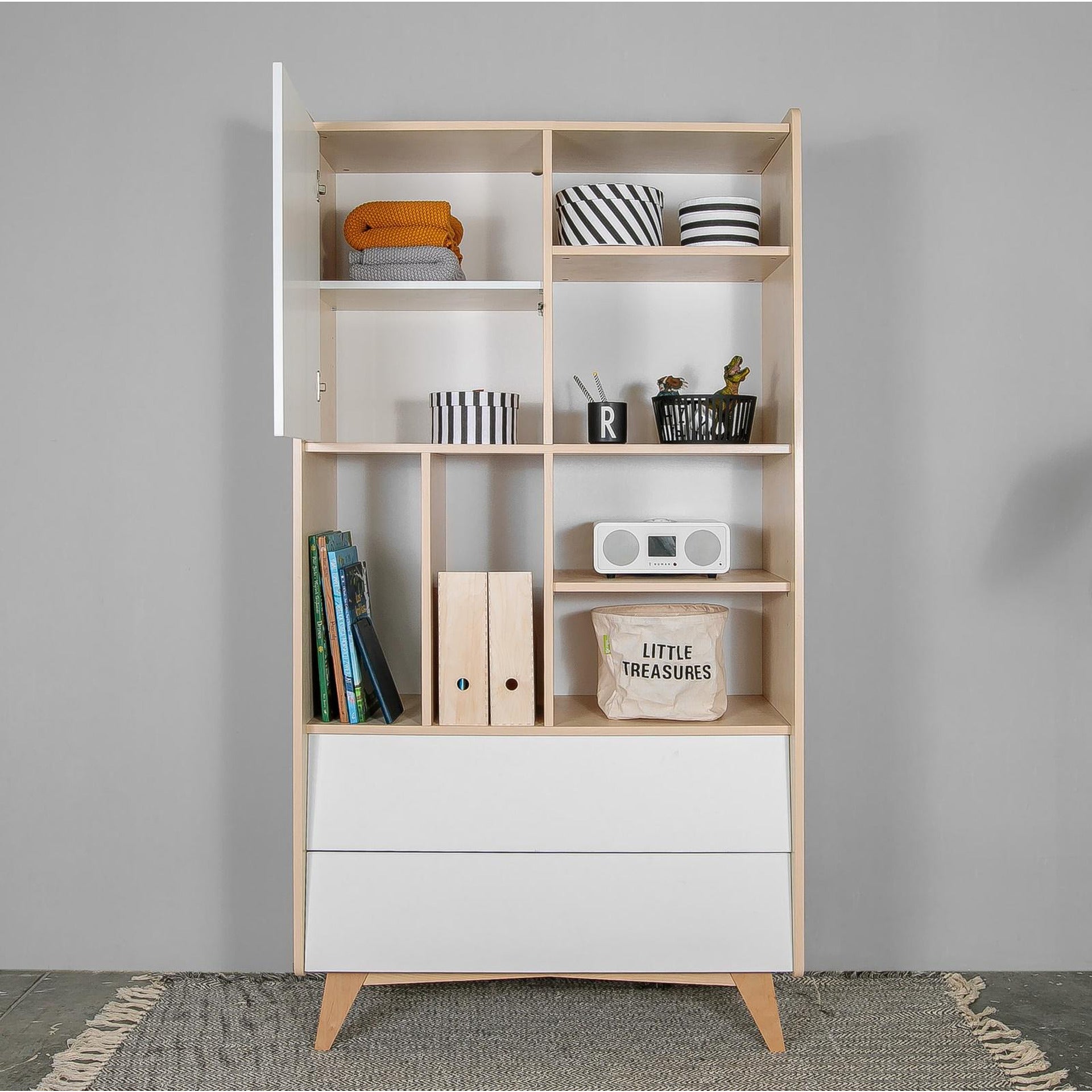 Етажерка За Книги So Sixty White Bellamy