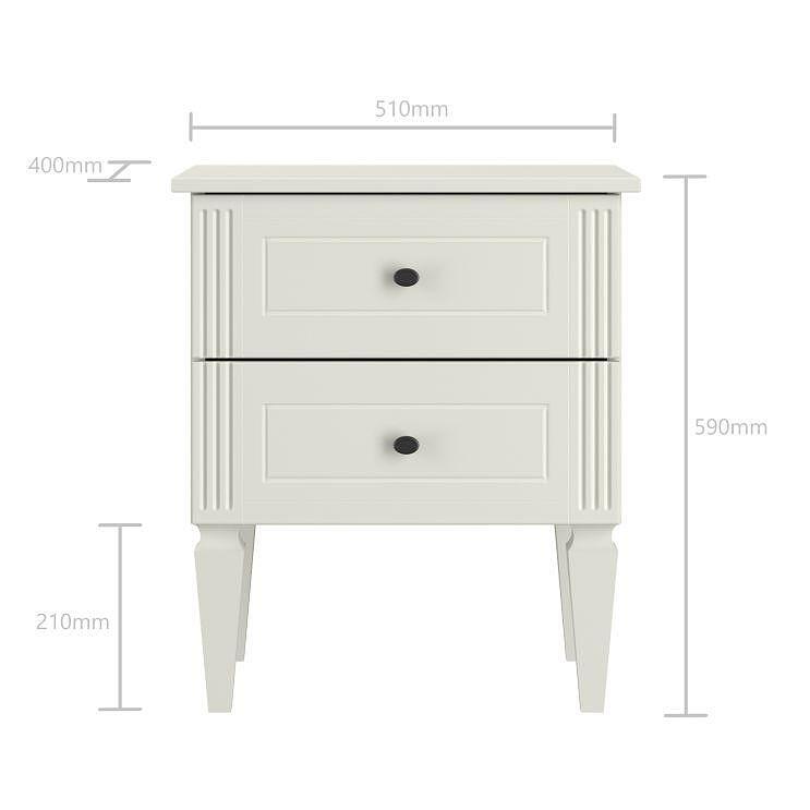 Нощно Шкафче Ines Elegant White Bellamy