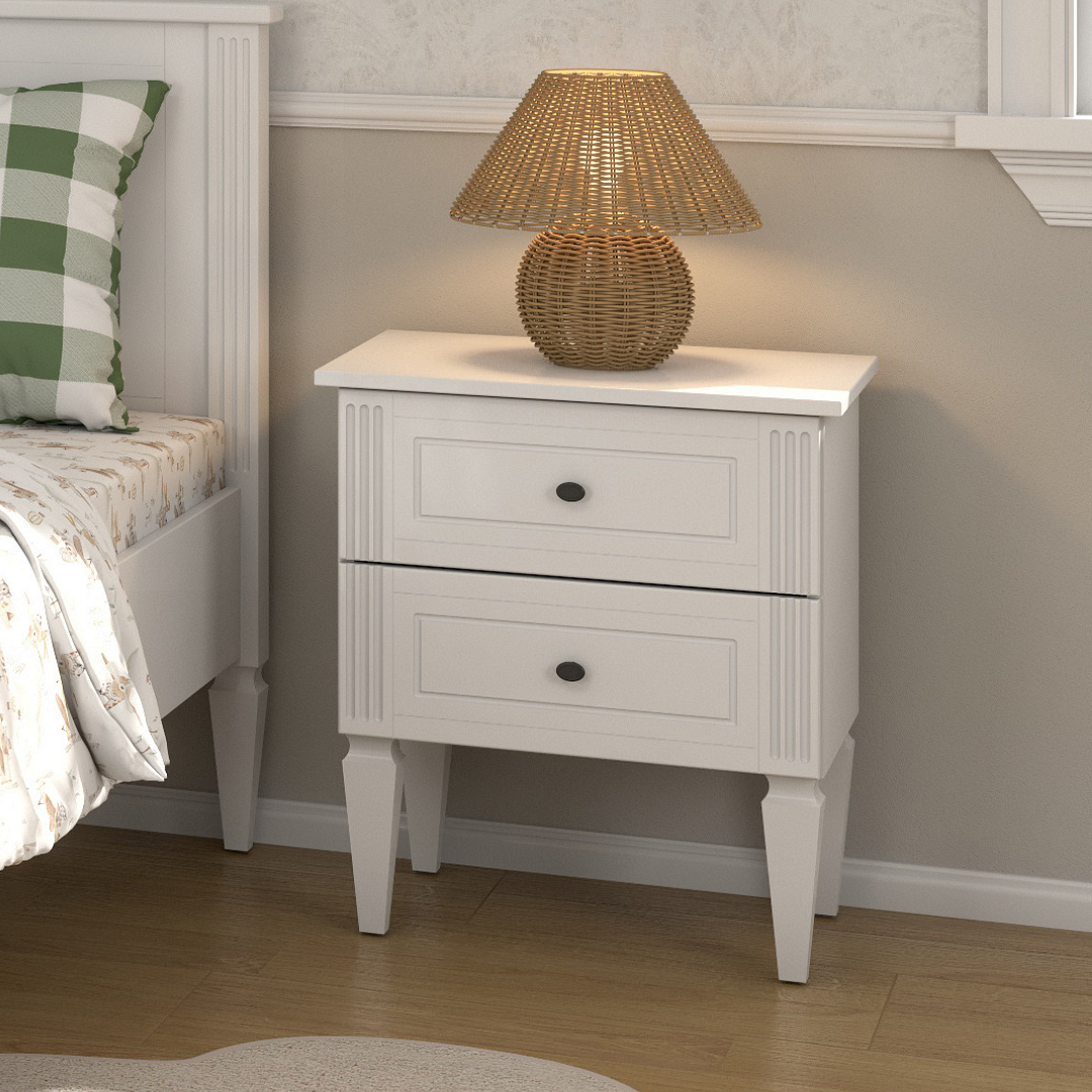 Нощно Шкафче Ines Elegant White Bellamy