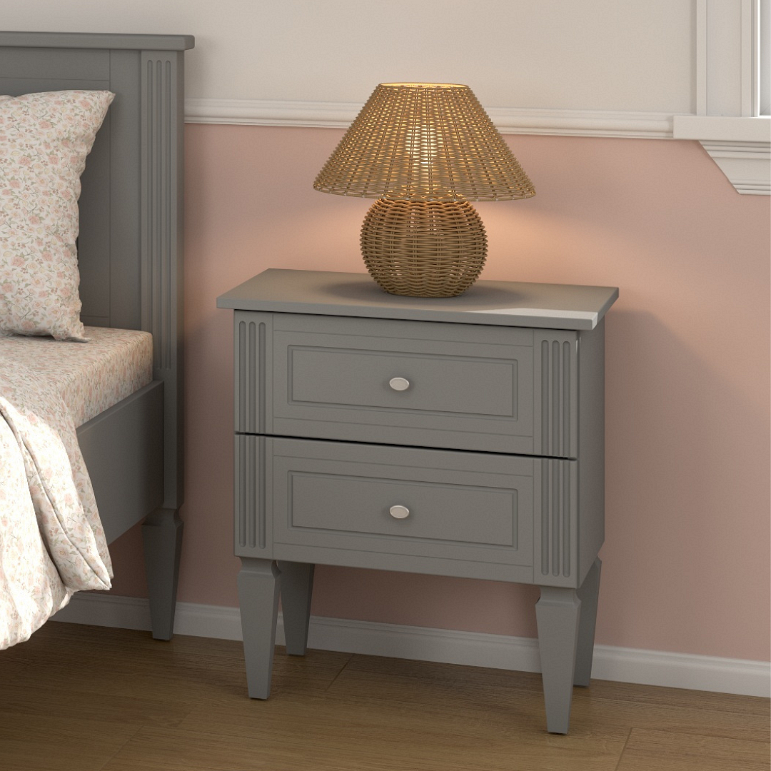Нощно Шкафче Ines Neutral Grey Bellamy