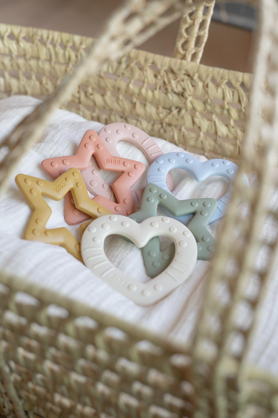 Baby Bitie Бебешка Гризалка Star Ivory Bibs