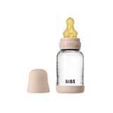 Бебешка Стъклена Бутилка 120 Мл. (каучук) Blush Bibs
