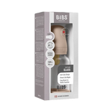Бебешка Стъклена Бутилка 120 Мл. (каучук) Blush Bibs