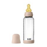Бебешка Стъклена Бутилка 240 Мл. (каучук) Blush Bibs