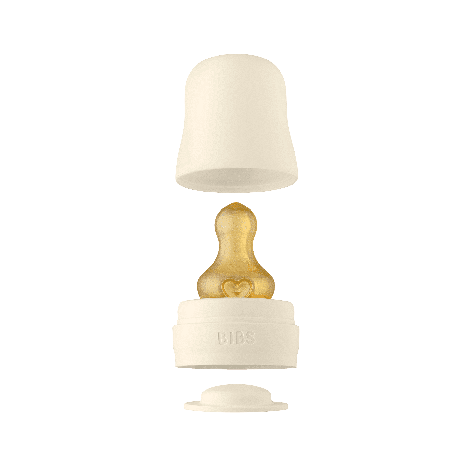 Бебешко Стъклено Антиколик Шише Complete Set 225 Мл. Ivory Bibs
