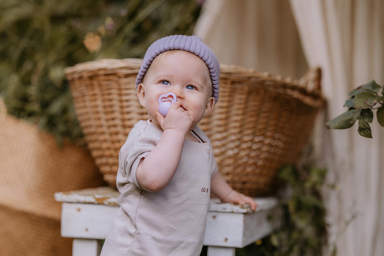Couture Силиконов Биберон 1 Бр. (0 6 М.) Ivory Bibs