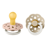 Boheme Glow Каучуков Биберон 2 Бр. (0 6 М.) Blush Vanilla Bibs