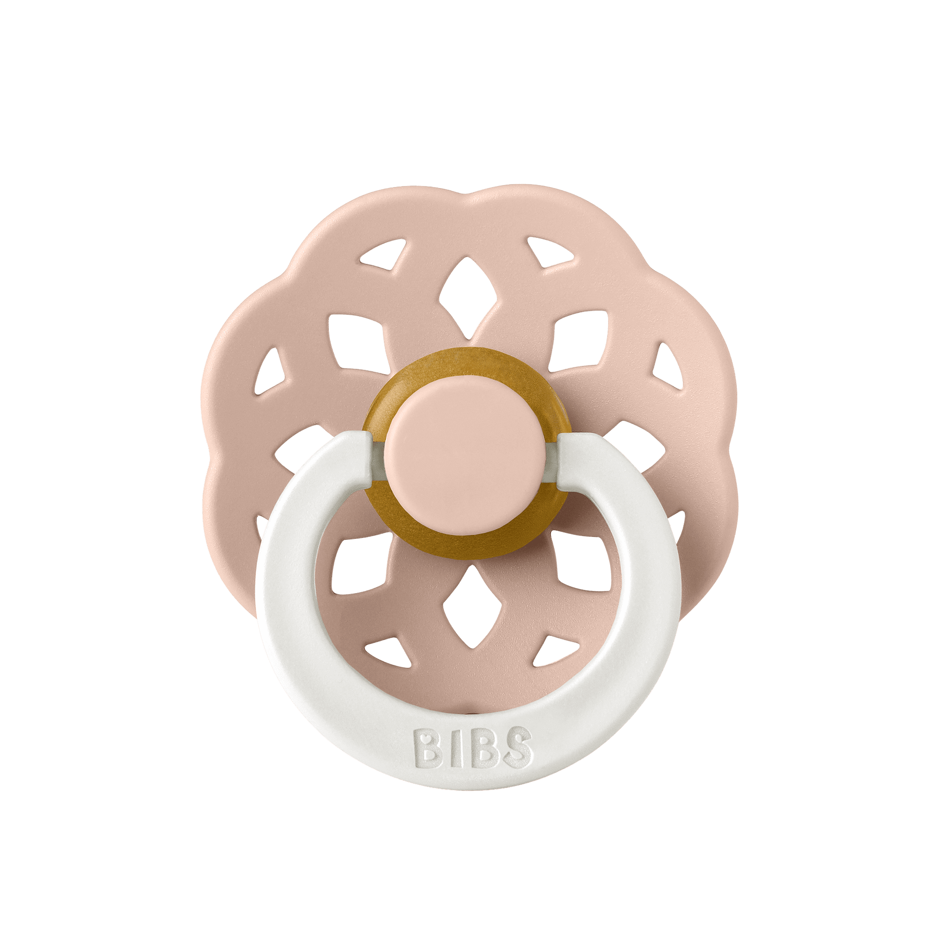 Boheme Glow Каучуков Биберон 2 Бр. (6 18 М.) Blush Vanilla 240123 Bibs