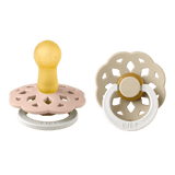 Boheme Glow Каучуков Биберон 2 Бр. (6 18 М.) Blush Vanilla 240123 Bibs