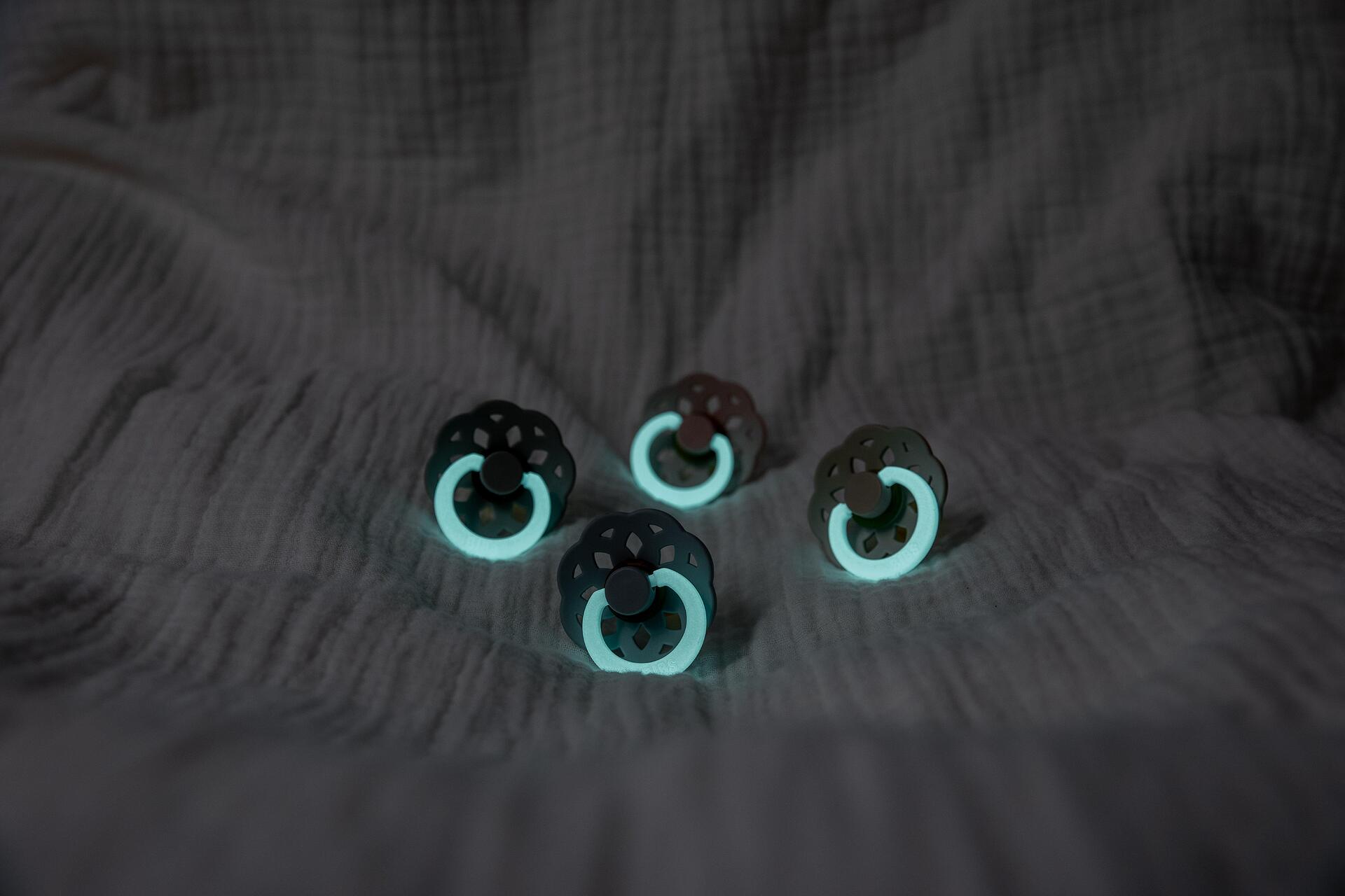 Boheme Glow Каучуков Биберон 2 Бр. (6 18 М.) Blush Vanilla 240123 Bibs