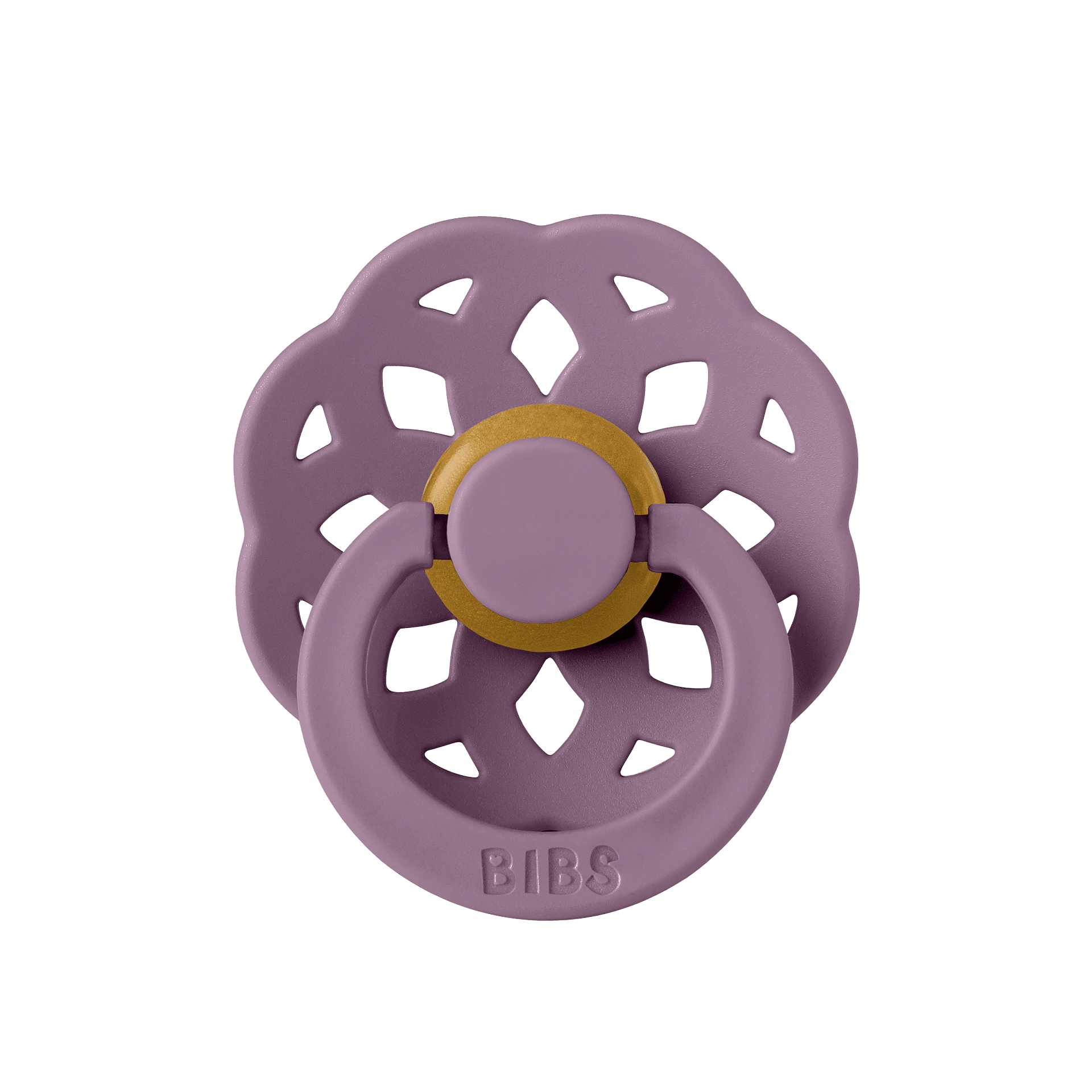 Boheme kaucsuk cumi, 2 db (0-6 hó) Fossil Grey Mauve Bibs