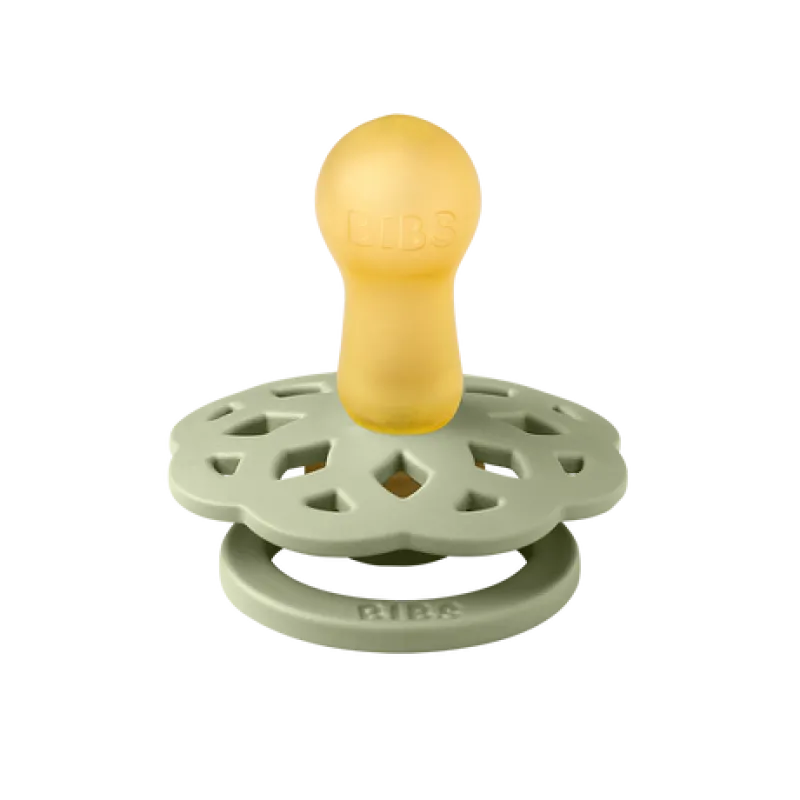 Boheme Kaucsuk Cumi 2 db (0-6 hó) Ivory Sage Bibs