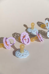 Boheme Каучуков Биберон 2 Бр. (6 18 М.) Blossom Dusky Lilac Bibs