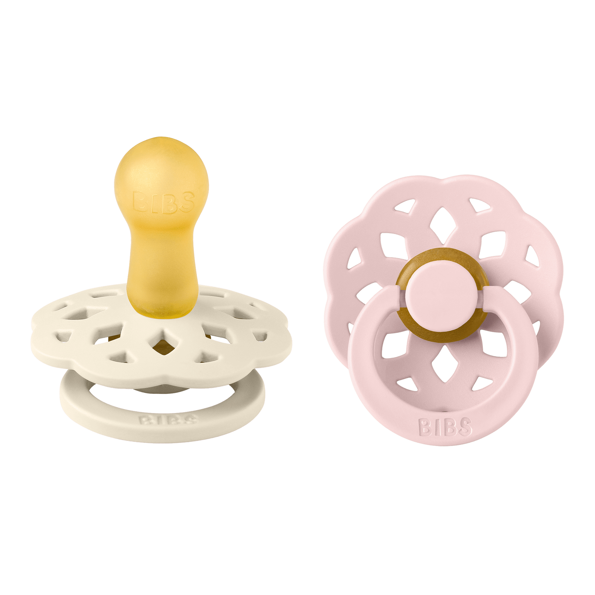 Boheme Каучуков Биберон 2 Бр. (6 18 М.) Ivory Blossom Bibs
