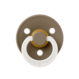 Colour Glow Каучуков Биберон 2 Бр. (0 6 М.) Vanilla Dark Oak 110244 Bibs