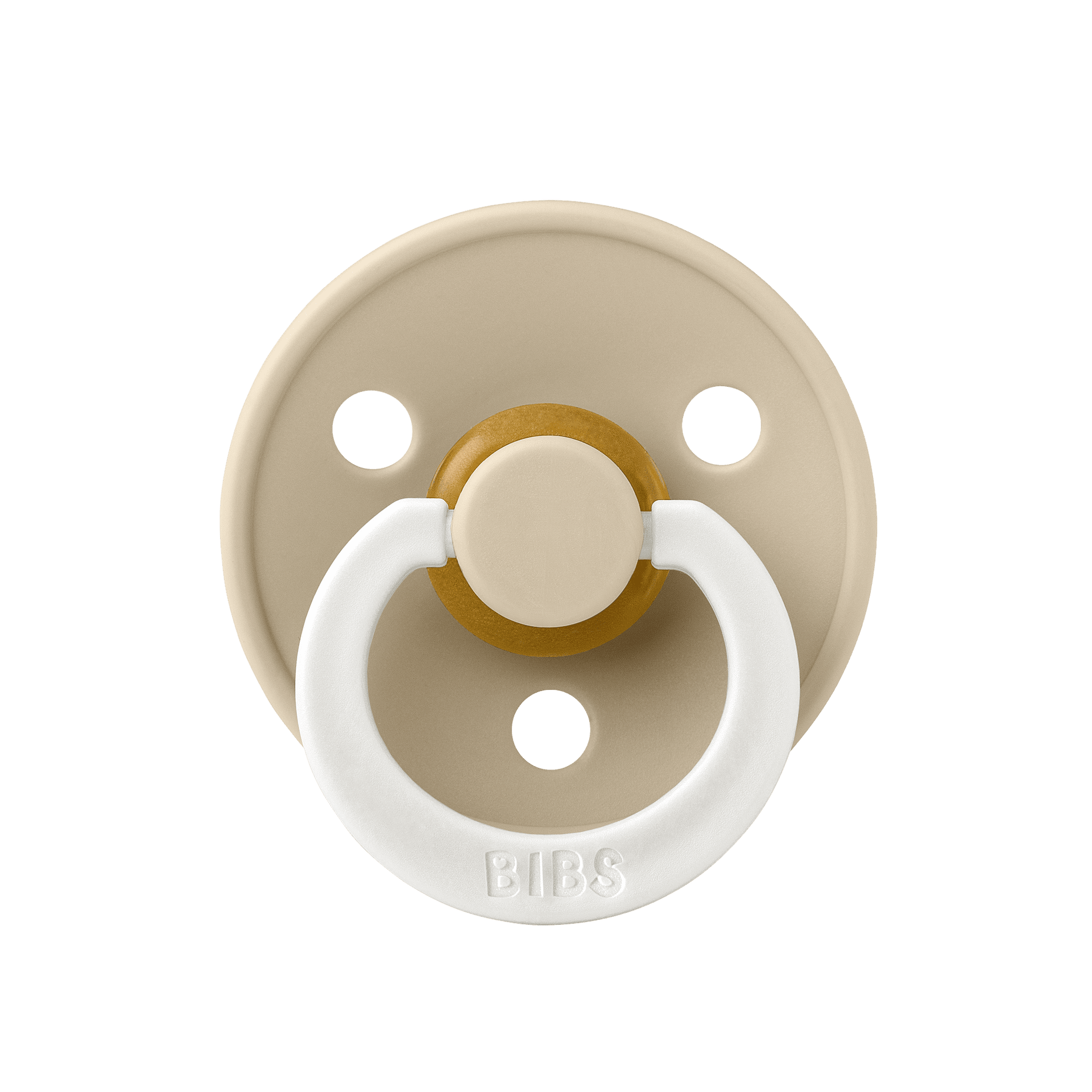 Colour Glow Каучуков Биберон 2 Бр. (6 18 М.) Vanilla Dark Oak Bibs